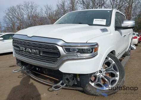 2022 Ram 1500 Limited 4X4 5'7 Box z USA, uszkodzony, nr VIN 1C6SRFHT1NN141449